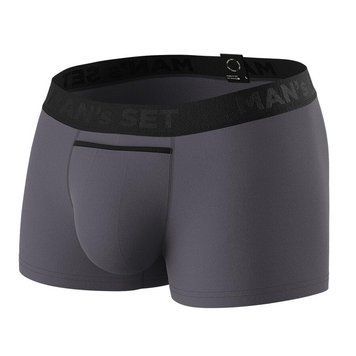 Męskie bokserki anatomiczne MAN's SET Anatomic Classic 1.2 Series, grafitowy M