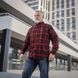 M-Tac Tactical Plaid Shirt Redneck Shirt Red/Black XS
