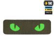 M-Tac Нашивка Cat Eyes Laser Cut Ranger Green/Green/GID
