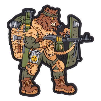Нашивка Brand Element "Tactical Wild Boar" boetc6359 фото