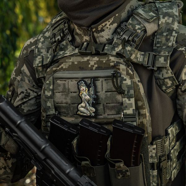 M-Tac Naszywka Tactical Girl nr 5 PVC Skandinavik