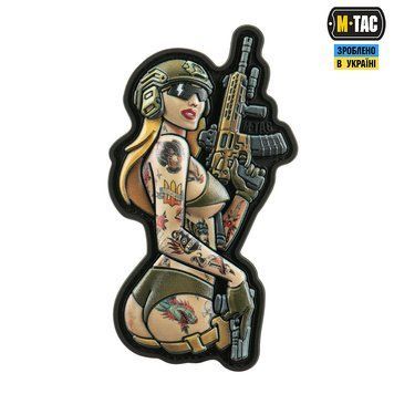 M-Tac Patch Tactical Girl №4 PVC Tattoo Panther
