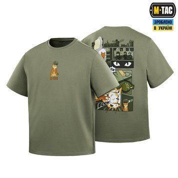 M-Tac koszulka Orange Cat Cotton Hard Light Olive S