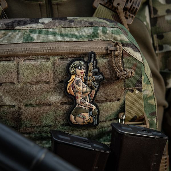 Naszywka M-Tac Tactical Girl №4 PVC Tattoo Pantera