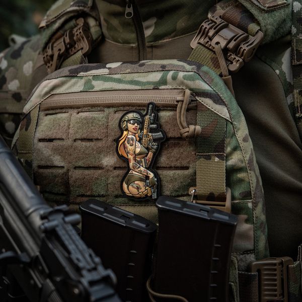 Naszywka M-Tac Tactical Girl №4 PVC Tattoo Pantera