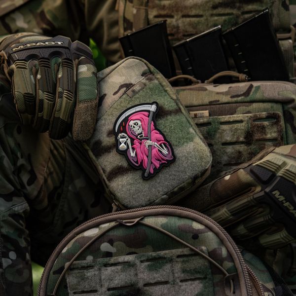 M-Tac naszywka Time PVC Pink/Black