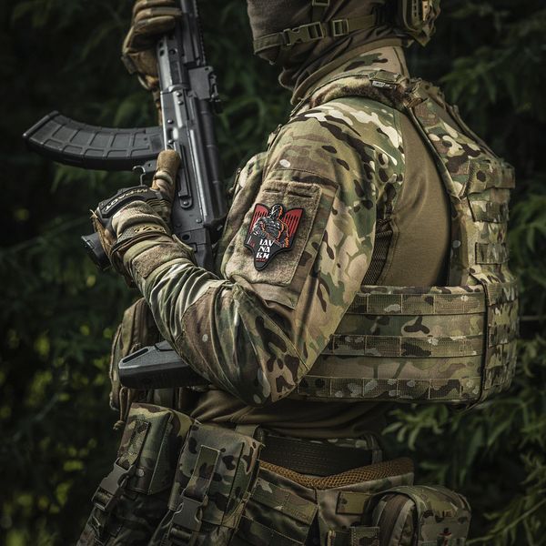 M-Tac patch Sviatoslav PVC Red