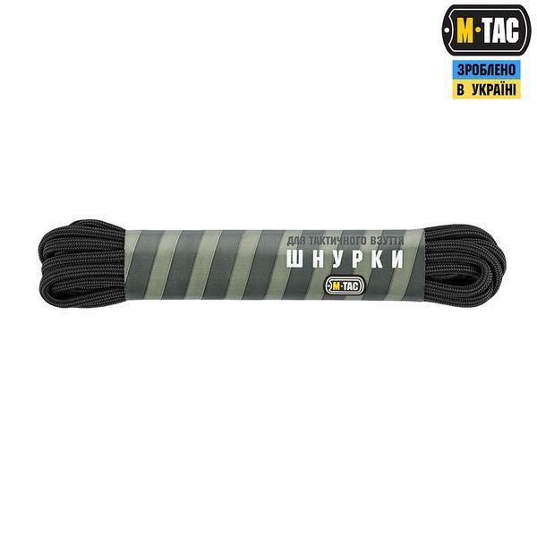 M-Tac шнурки black тип.3 135 см. MTC-LACEPCT3-B-135 фото