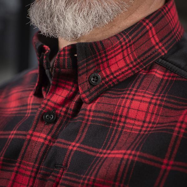 M-Tac сорочка тактична у клітинку Redneck Shirt Red/Black L 20072033 фото