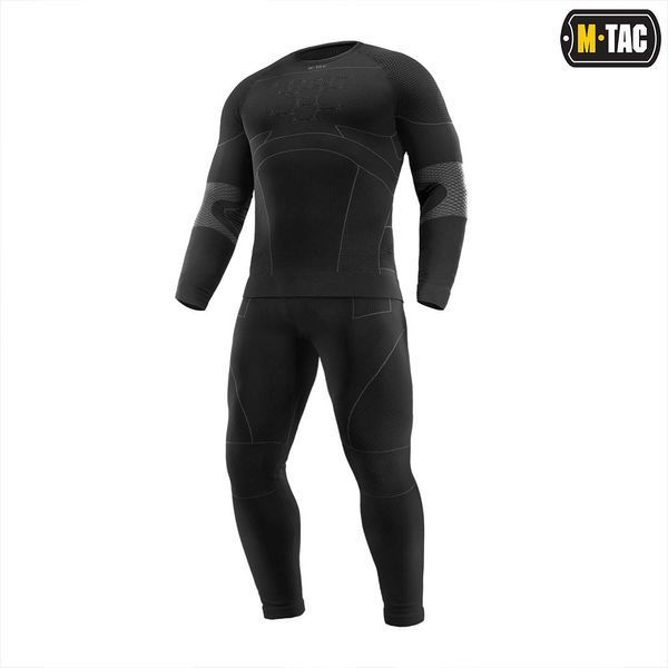 M-Tac Tactical Compression Thermal Shirt Black/Dark Grey