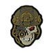 Нашивка Worn to the bone PVC Black/Coyote 51565205 фото 1