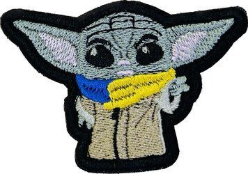 Naszywka Mały Yoda-UK