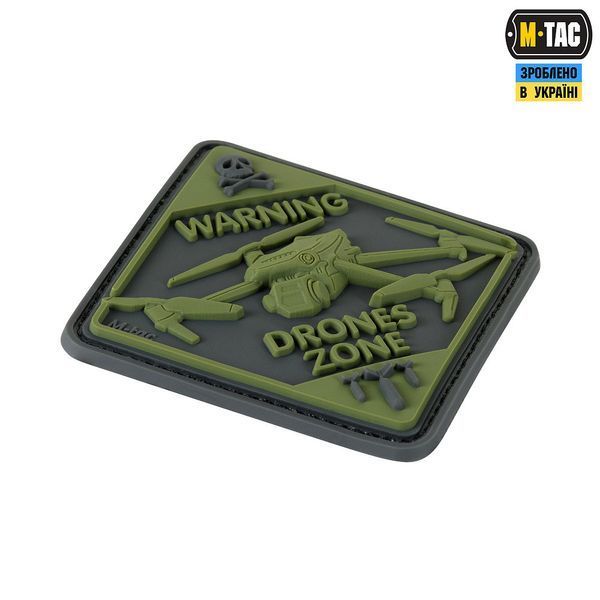 M-Tac patch Drones Zone PVC Olive