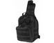 Single-Strap Tactical Backpack EDC Black