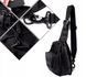 Single-Strap Tactical Backpack EDC Black