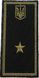 Rank Insignia Shoulder Board Customs Service Inspector, 4th Rank (Velcro) olive