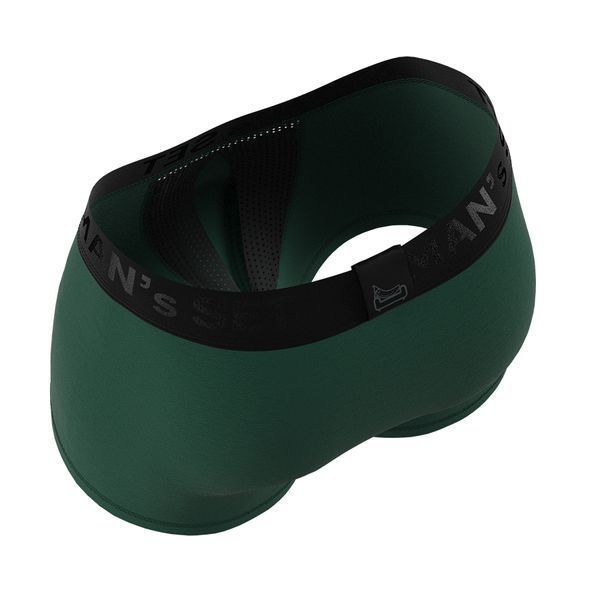 Męskie bokserki anatomiczne MAN's SET Anatomic Classic Light, Black Series, ciemna oliwka M