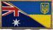 Flag Ukraine - Australia