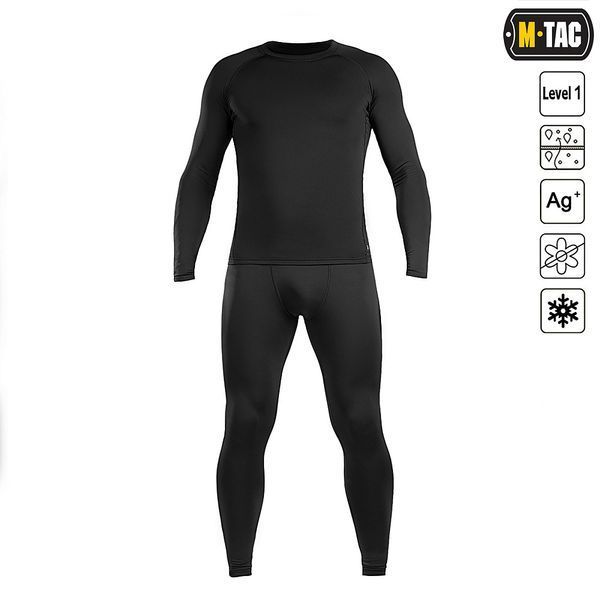 M-Tac Термоактивна тактична білизна ThermoLine extreme Black S 70001002-XS фото