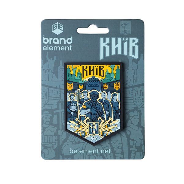Нашивка Brand Element Київ PVC BE-409-1 фото