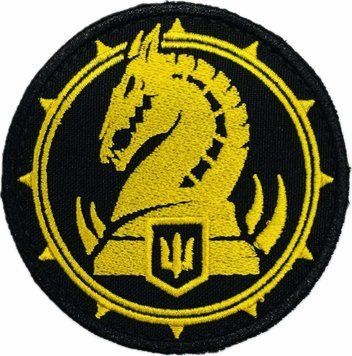 Шеврон 47 окрема механізована бригада Чорний MechanizedForces-47-black фото