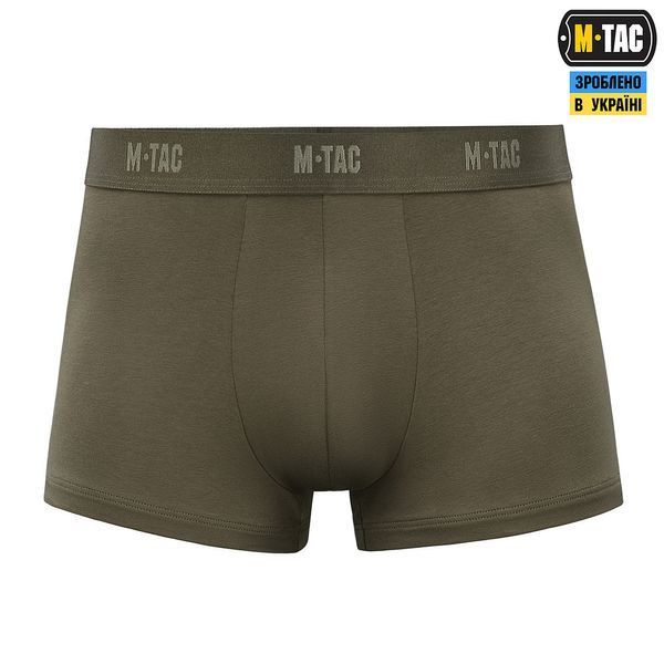 Bokserki wojskowe M-Tac Men Cotton Stretch Trunks Dark Olive XS