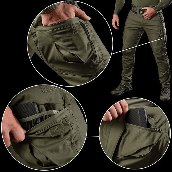 Штани тактичні Camotec Спартанець Canvas Олива boetc5943 фото