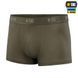 Bokserki wojskowe M-Tac Men Cotton Stretch Trunks Dark Olive XS