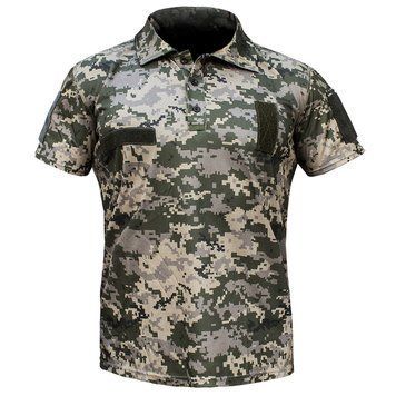 CoolMax AFU MM14 (olive hook-and-loop) polo shirt S