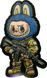 Шеврон сувенірний Лабубу military edition PVC Blue