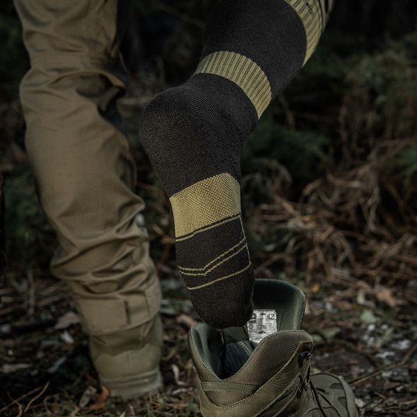 M-Tac skarpety zimowe Ranger Wool Black/Olive
