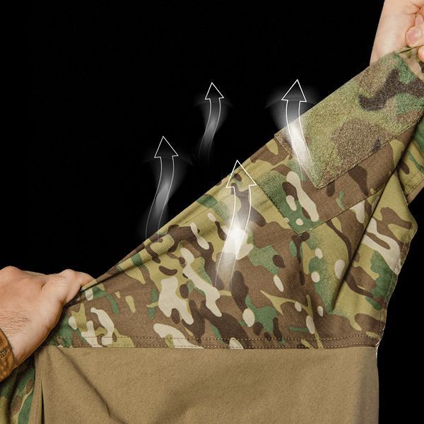Сорочка CamoTec Raid Twill/Sorona Multicam/Tan 8519 CMT8519xxxl фото