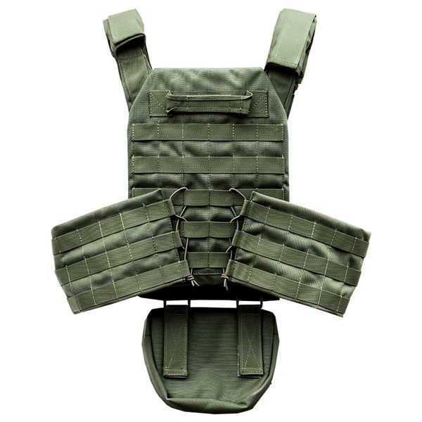 Plate Carrier BOETC Cargo with Groin Pouch Olive