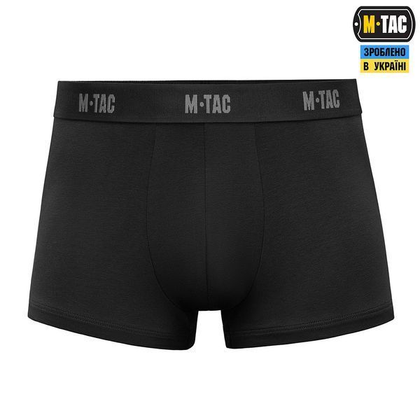 Bokserki wojskowe M-Tac Men Cotton Stretch Trunks Black