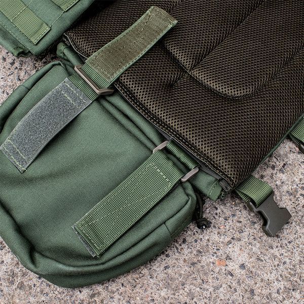 Plate Carrier BOETC Cargo with Groin Pouch Olive