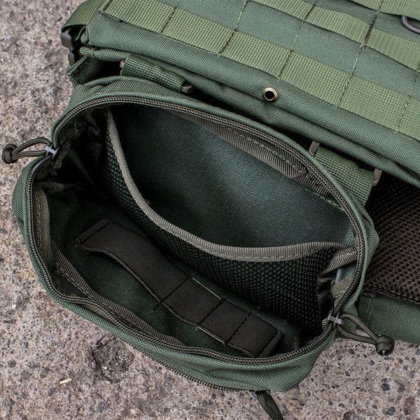 Plate Carrier BOETC Cargo with Groin Pouch Olive