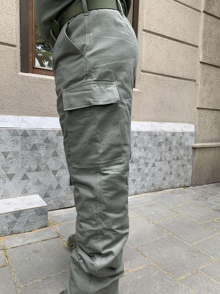 Штани зимові Mil-Tec Moleskin з утепленою підкладкою Folliage Green 54 boetc1111 фото