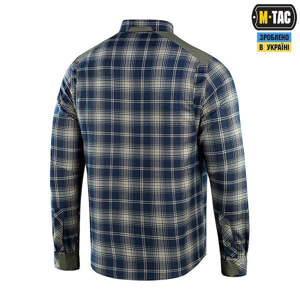 Koszula Taktyczna w Kratę M-Tac Redneck Olive/Navy Blue XS