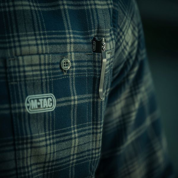 Koszula Taktyczna w Kratę M-Tac Redneck Olive/Navy Blue XS