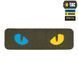 M-Tac Patch Cat Eyes Laser Cut Ranger Green/Yellow/Blue/GID