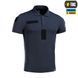 M-Tac Koszulka Polo Taktyczna DSNS 65/35 Dark Navy Blue