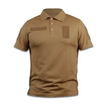 COOLPASS polo shirt Coyote S