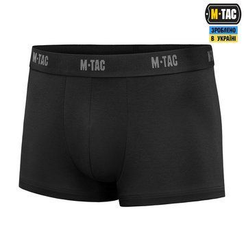 Bokserki wojskowe M-Tac Men Cotton Stretch Trunks Black XS