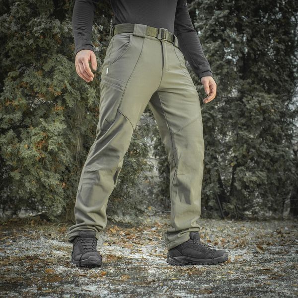 M-Tac Soft Shell Winter Tactical Pants Olive XS