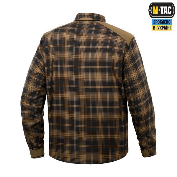 Koszula Taktyczna w Kratę M-Tac Redneck Coyote/Black XS