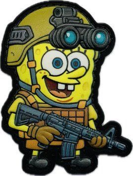 Patch SpongeBob PVC 3D