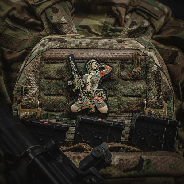 M-Tac нашивка Tactical girl №1 Якудза PVC MC 51116101 фото