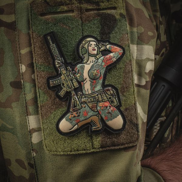 M-Tac нашивка Tactical girl №1 Якудза PVC MC 51116101 фото