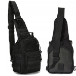 Рюкзак однолямковий тактичний GFC Black