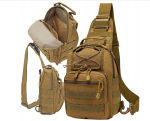 Рюкзак однолямковий тактичний EDC Койот - Image 2